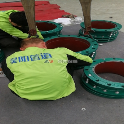 钢制防拉脱伸缩器结构组装图集