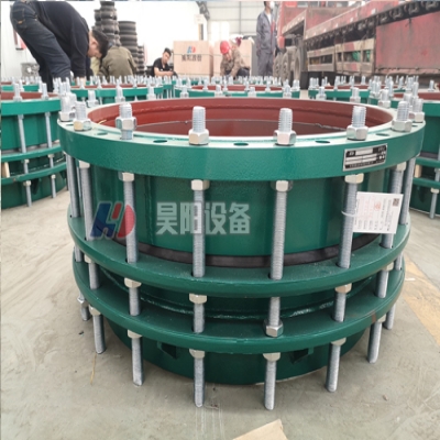 循环水项目单法兰限位伸缩器发货。